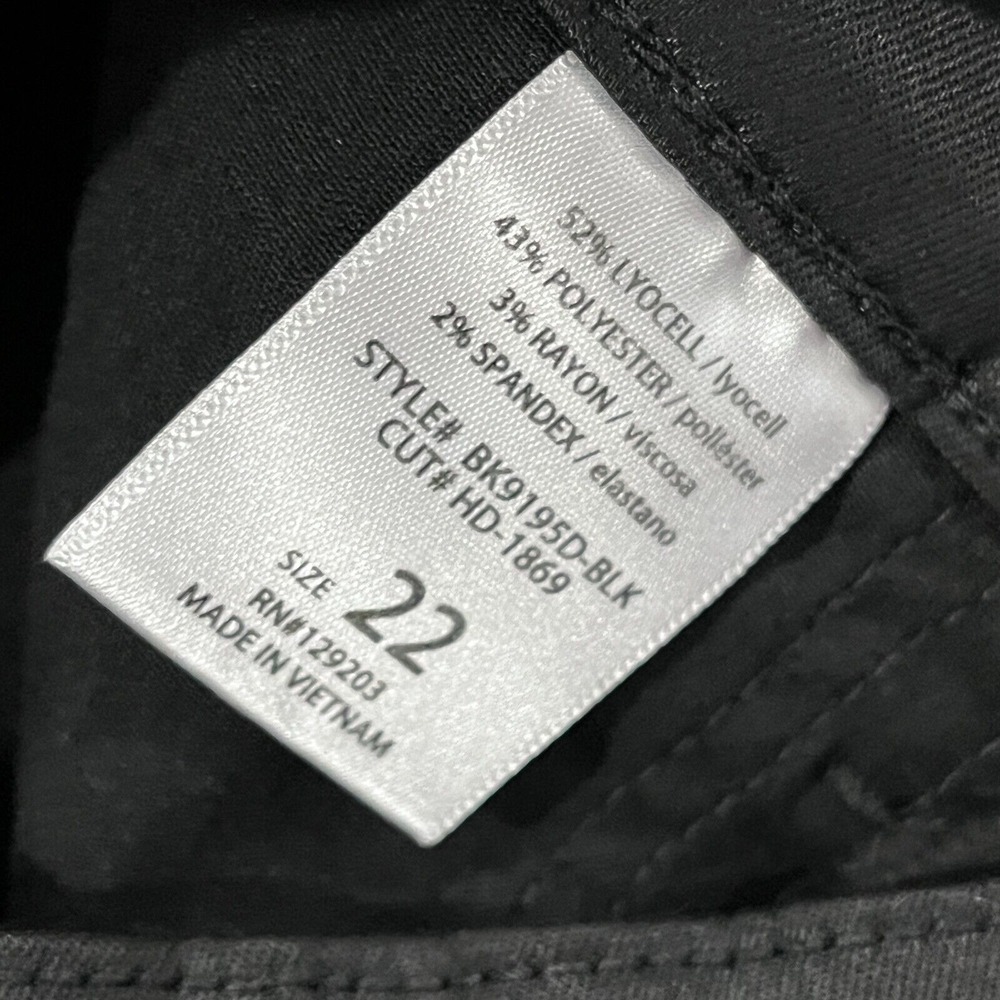 Hidden Los Angeles Cargo Pants Wide Leg 22‎ High Rise Y2K Women's - Picture 4 of 10